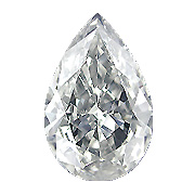 0.30 ct Pear Shape Diamond : F / SI1